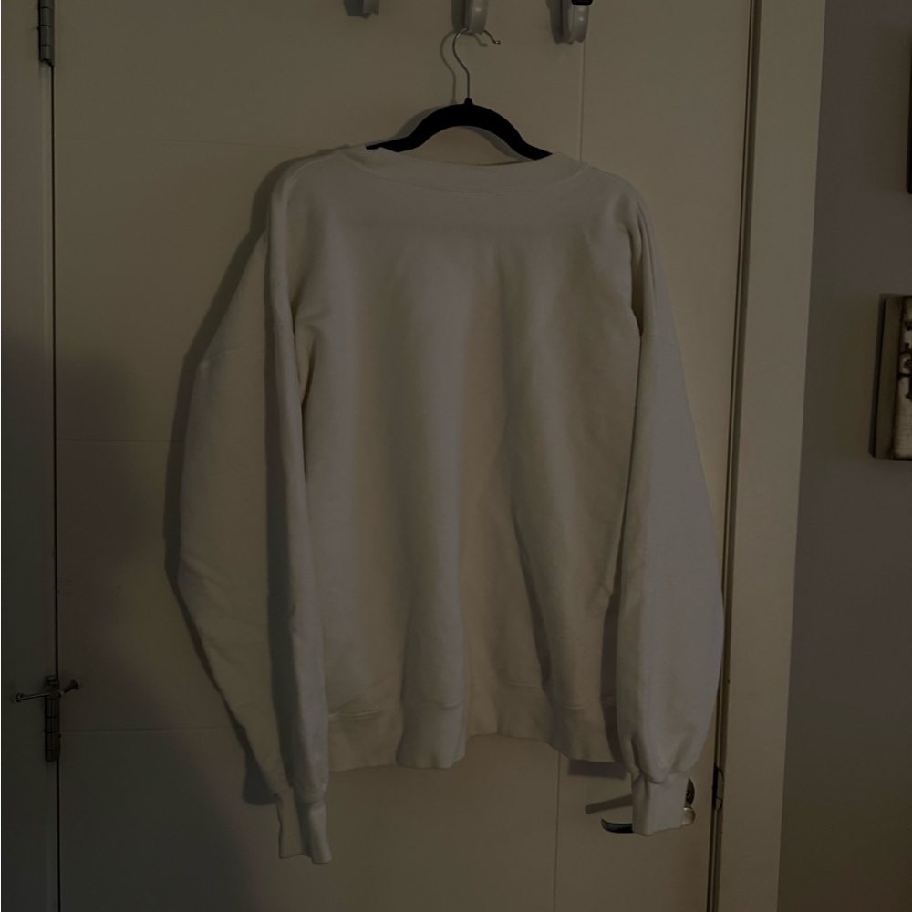 White Graphic Sweatshirt - Picture 4 of 4